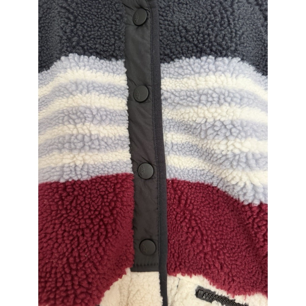 Free People Hit The Slopes Printed Fleece Pullover Women's Size Medium - Picture 12 of 15